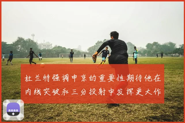 杜兰特强调申京的重要性期待他在内线突破和三分投射中发挥更大作用